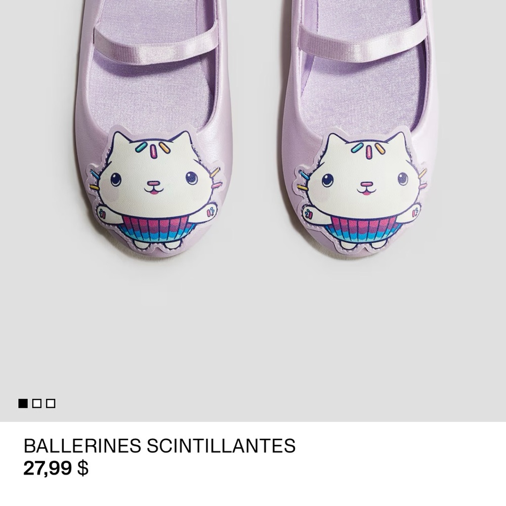 Ballerines Scintillantes Kids Shoes - Purple